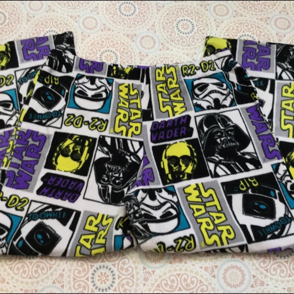 Star wars Lucas film fleece lounge pajama pants XL - Picture 2 of 3